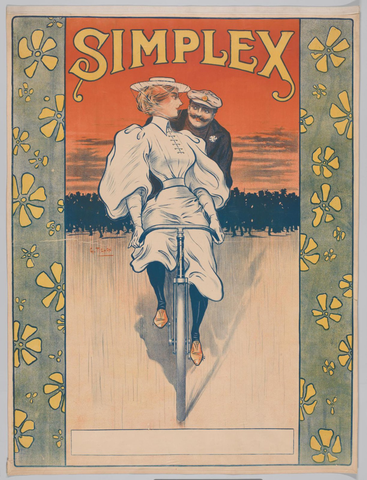 Affiche « Simplex ». Reproduction intégrale de l’exemplaire conservé par Rijksmuseum.