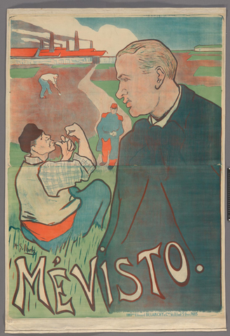 Affiche « Mévisto ». Reproduction intégrale de l’exemplaire conservé par Rijksmuseum.