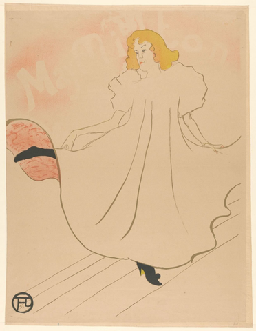 Affiche « May Milton dansend ». Reproduction intégrale de l’exemplaire conservé par Rijksmuseum.