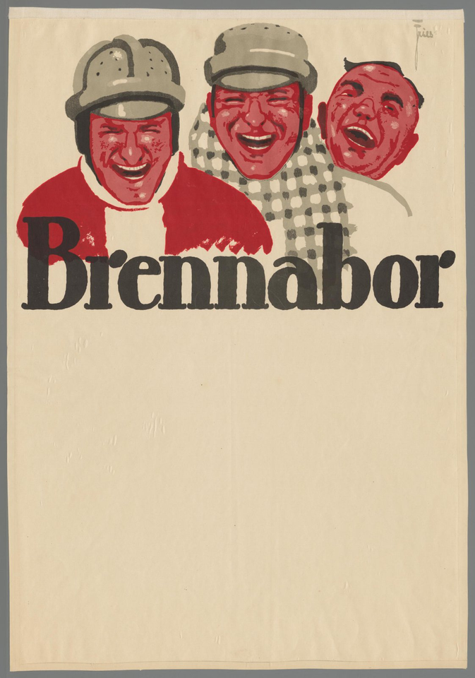 Affiche « Brennabor ». Reproduction intégrale de l’exemplaire conservé par Rijksmuseum.