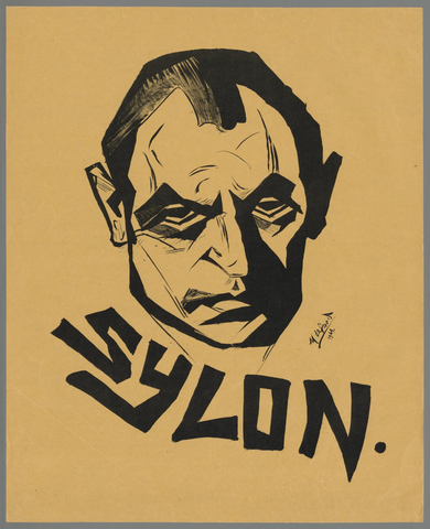 Affiche « Sylon. ». Reproduction intégrale de l’exemplaire conservé par Rijksmuseum.