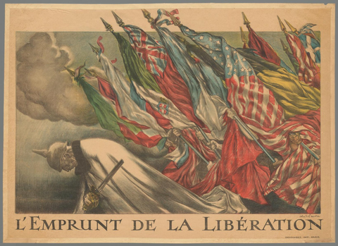 Affiche « L'Emprunt de la Libération ». Reproduction intégrale de l’exemplaire conservé par Rijksmuseum.