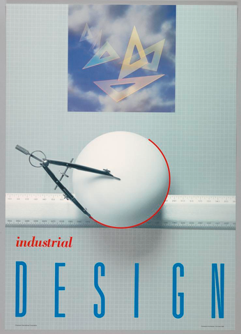 Affiche « Champion International Corp., Industrial Design ». Reproduction intégrale de l’exemplaire conservé par Cooper Hewitt, Smithsonian Design Museum.