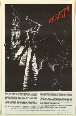 Affiche « Poster ». Reproduction intégrale de l’exemplaire conservé par Cooper Hewitt, Smithsonian Design Museum.