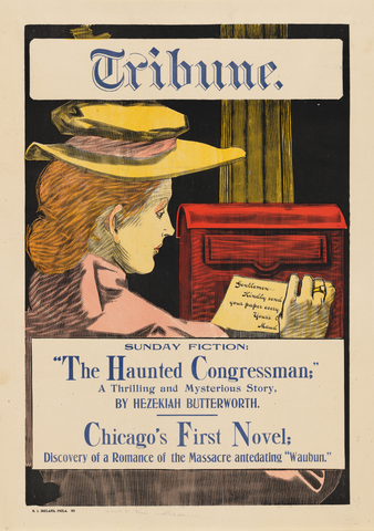 Affiche « Tribune ». Reproduction intégrale de l’exemplaire conservé par The Metropolitan Museum of Art.