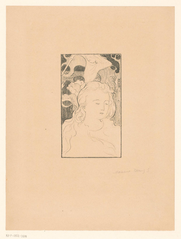 Affiche « Affiche voor Pelléas en Mélisande ». Reproduction intégrale de l’exemplaire conservé par Rijksmuseum.