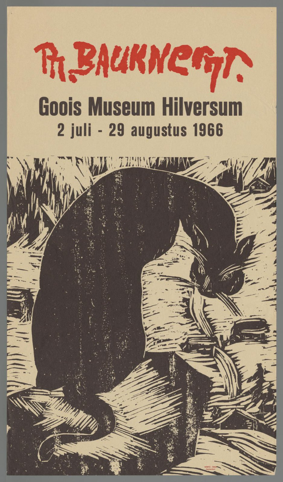 Affiche « Ph. Bauknecht ». Reproduction intégrale de l’exemplaire conservé par Rijksmuseum.